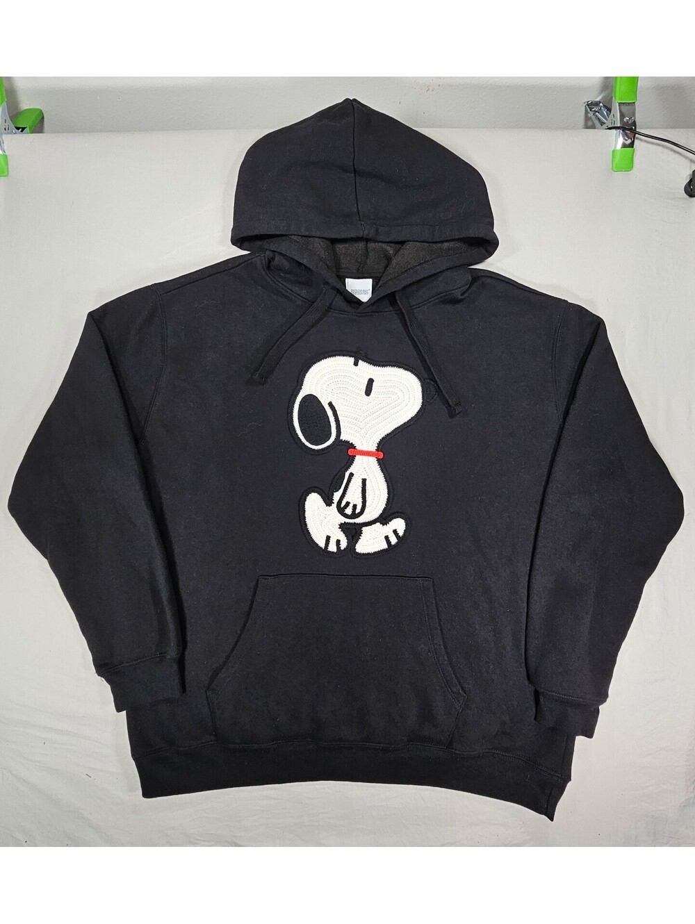 Peanuts Snoopy Black Hoodie. Men's size XXL. Back to Campus
